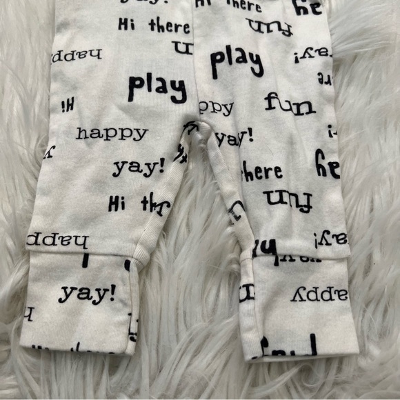 Wonder Nation Pants Cream Black - Picture 4 of 9